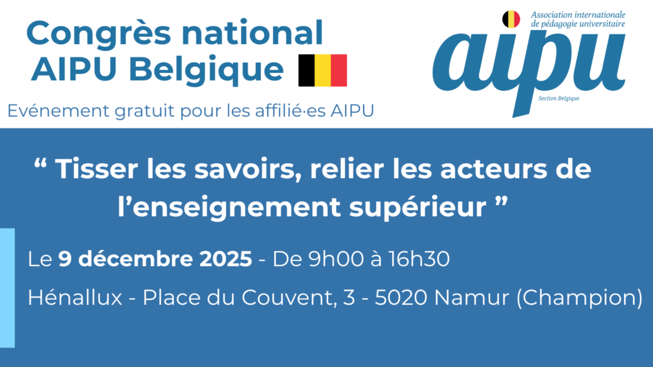 Invitation journée AIPU Belgique 9 décembre 2025