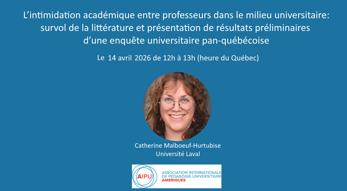 Photo de lintervenante