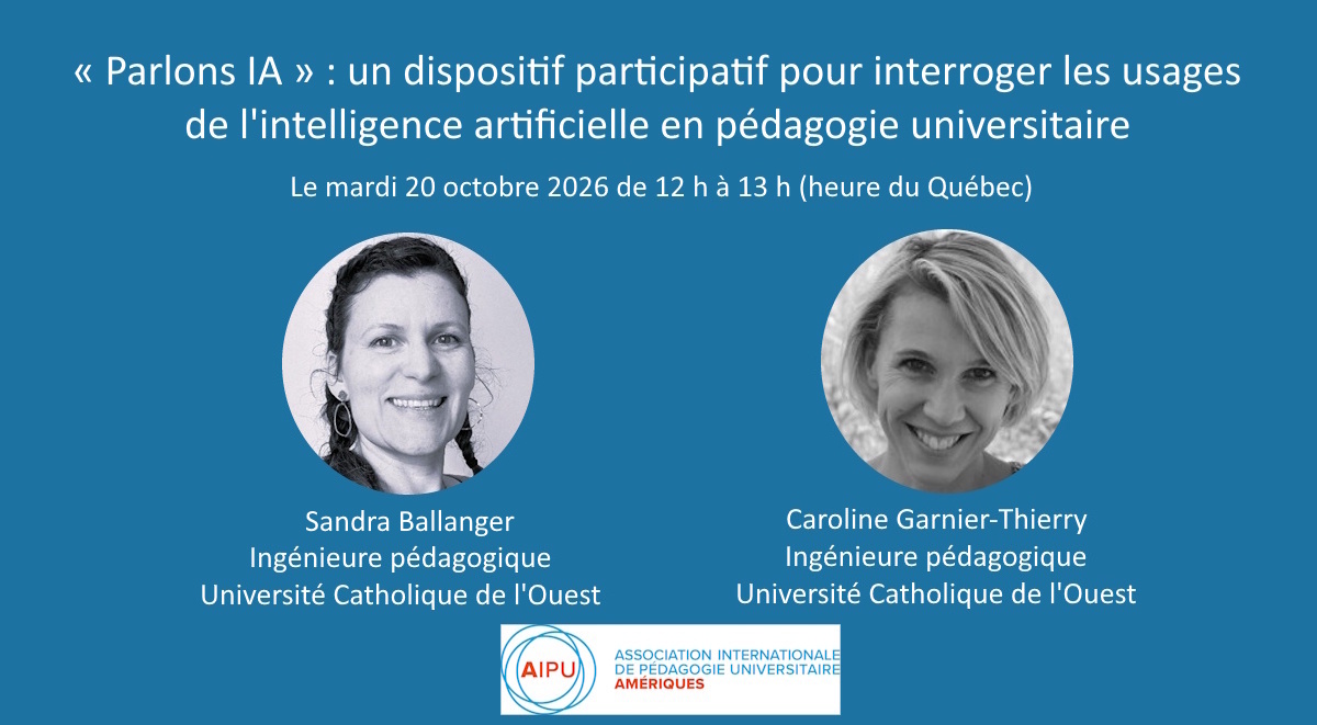 Photos des intervenantes