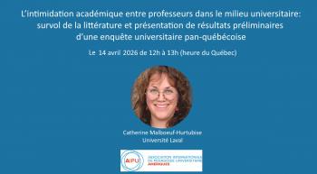 Photo de lintervenante