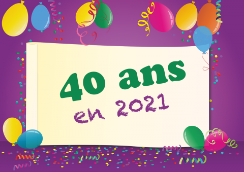 40 ans en 2021