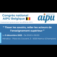 Invitation journée AIPU Belgique 9 décembre 2025