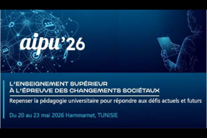 Bannière de la conférence 2026 à Hammamet