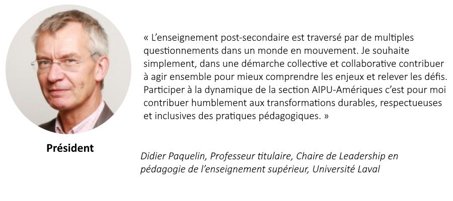 Didier Paquelin - Président
