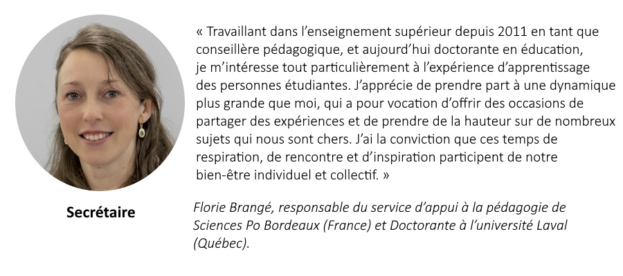 Florie Brangé - Secrétaire