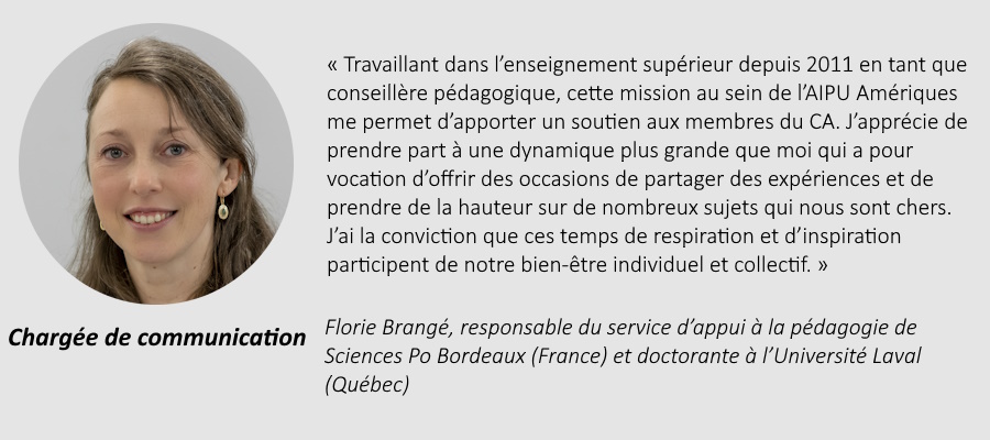 Florie Brangé - Chargée de communication