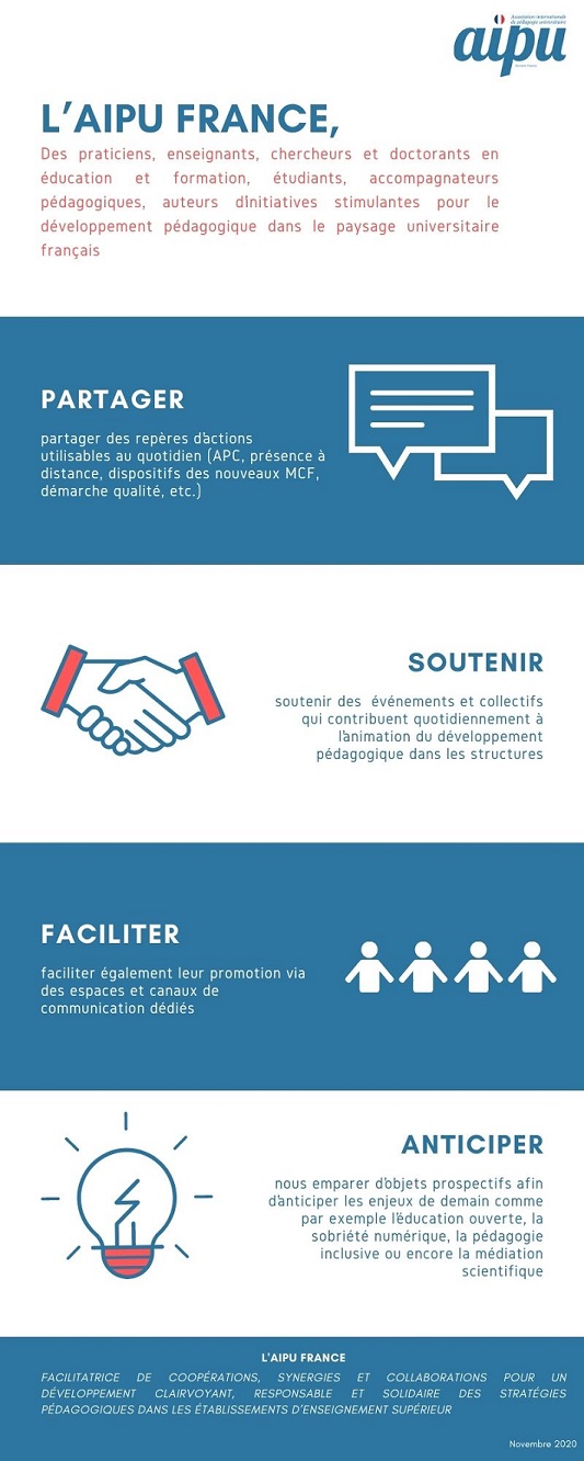 L’AIPU section France, facilitatrice de coopérations, synergies et collaborations